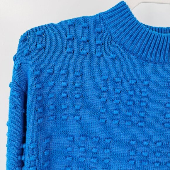 Lego Collection Target Women's Sweater Size XS Blue Dot Pattern Pullover  NWT - Picture 6 of 12